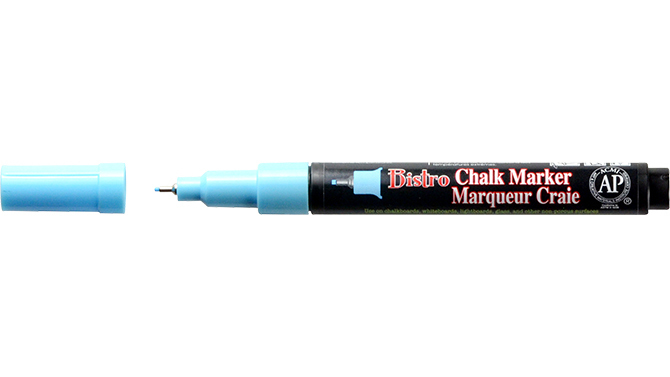 Marvy Uchida Bistro Erasable Chalk Markers (4804A)