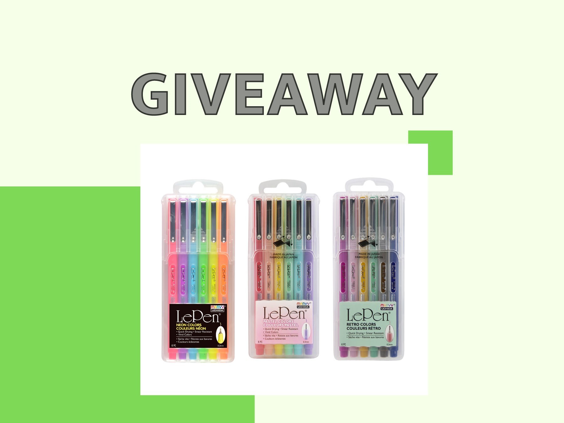 LePen GIVEAWAY